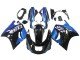 1990-1992 Blue Glossy Black Kawasaki ZZR1100 Motorcycle Fairings