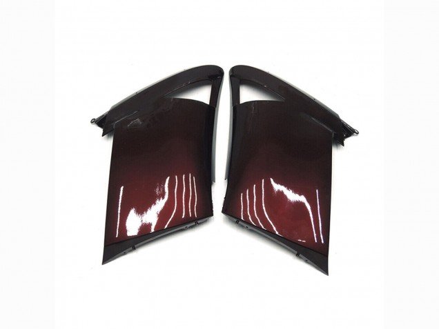 2007-2009 Maroon Red Black Kawasaki GTR1400/ZG1400 Motorcycle Fairings