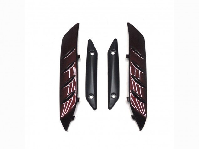 2007-2009 Maroon Red Black Kawasaki GTR1400/ZG1400 Motorcycle Fairings