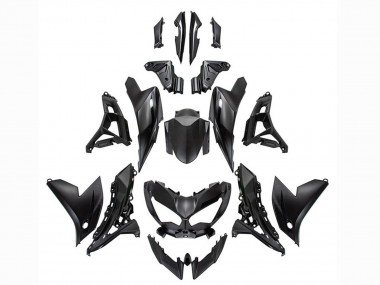 2022-2025 Matte Black Kawasaki Versys 650 Motorcycle Fairings