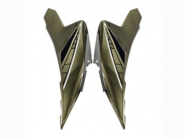 2022-2025 Dark Green Black Kawasaki Versys 650 Motorcycle Fairings