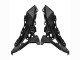 2022-2025 Green Glossy Black Kawasaki Versys 650 Motorcycle Fairings