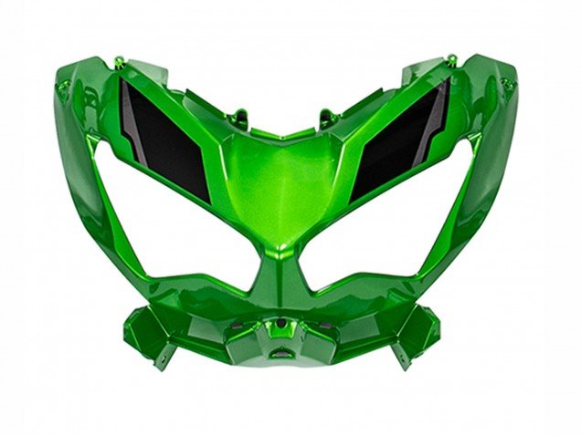 2022-2025 Green Glossy Black Kawasaki Versys 650 Motorcycle Fairings
