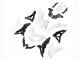 2022-2025 White Kawasaki Versys 650 Motorcycle Fairings