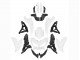2022-2025 White Kawasaki Versys 650 Motorcycle Fairings