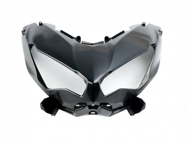 2022-2025 Glossy Black Kawasaki Versys 650 Motorcycle Fairings