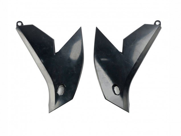 2022-2025 Glossy Black Kawasaki Versys 650 Motorcycle Fairings