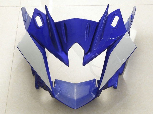 2009-2015 Blue White Yamaha FZ6R Motorcycle Fairing
