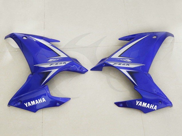 2009-2015 Blue White Yamaha FZ6R Motorcycle Fairing