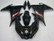 2009-2015 Glossy Black Red Yamaha FZ6R Motorcycle Fairings