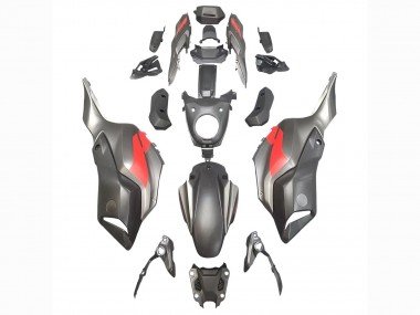 2012-2017 Grey Red Yamaha MT07/FZ07 Motorcycle Fairings