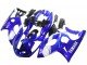 1996-2007 Blue White Silver Yamaha YZF600R Thundercat Motorcycle Fairing