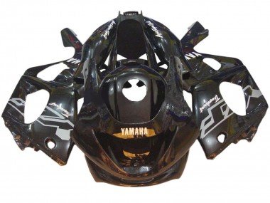 1996-2007 Glossy Black Chameleon Yamaha YZF600R Thundercat Motorcycle Fairings