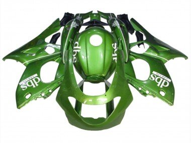 1996-2007 Green White Yamaha YZF600R Thundercat Motorcycle Fairing Kits