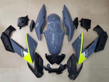 2009-2012 Grey Yellow Yamaha XJ6 Motorcycle Fairings