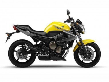 2009-2012 Black Yellow Yamaha XJ6 Motorcycle Fairings