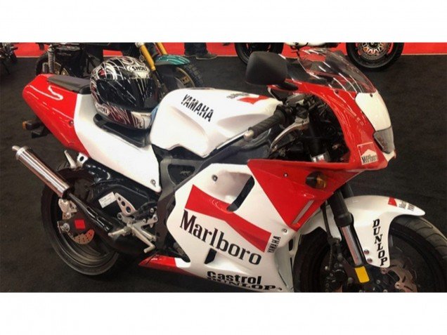 1991-1994 White Red Marlboro Castrol Dunlop Yamaha TZR250 3XV Motorcycle Fairings