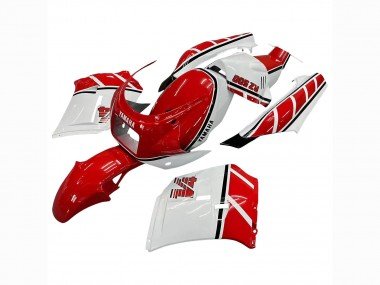 1985-1987 White Red Black Yamaha RZV500 / RD500 Motorcycle Fairings