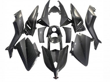 2012-2014 Black Carbon Fiber Yamaha TMAX530 Motorcycle Fairings