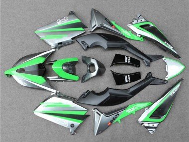 2012-2014 Grey Green Black ENEOS Yamaha TMAX530 Motorcycle Fairings