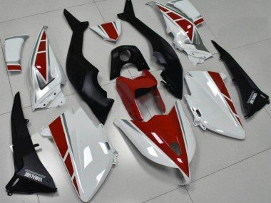 2012-2014 White Red Silver Yamalube Yamaha TMAX530 Motorcycle Fairings