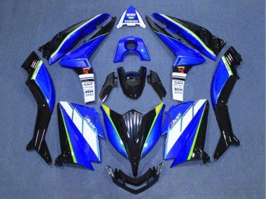 2015-2016 White Blue Black Yamaha TMAX530 Motorcycle Fairings