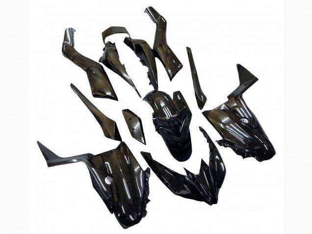 2017-2021 Glossy Black Yamaha XMAX300 Motorcycle Fairings