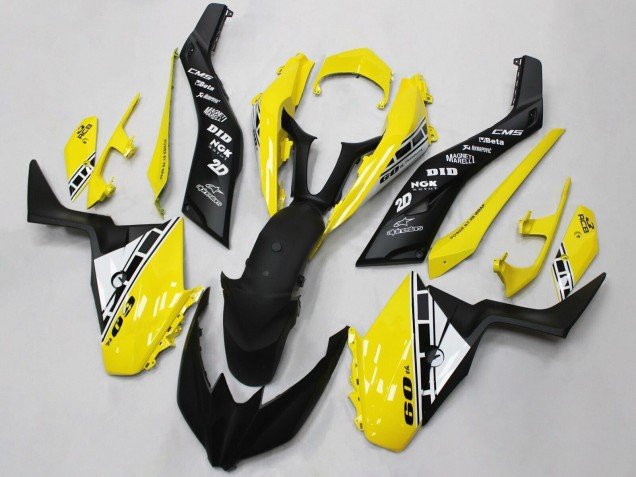 2017-2021 Yellow White Black Yamaha XMAX300 Motorcycle Fairings