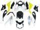 2017-2022 White Yellow Suzuki GSX-S 750 Motorcycle Fairings