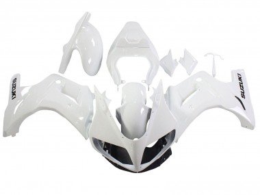2003-2013 White Suzuki SV650 Motorcycle Fairings