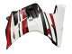 2003-2013 White Red Black Suzuki SV650 Motorcycle Fairings