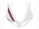 2003-2013 White with Dark Red Lines Suzuki SV650 Motorcycle Fairings