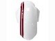 2003-2013 White with Dark Red Lines Suzuki SV650 Motorcycle Fairings