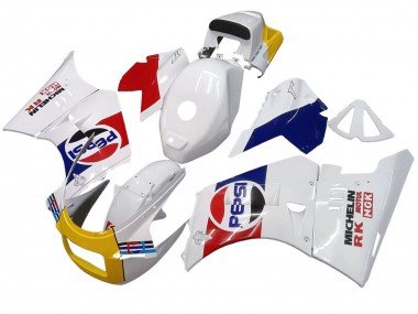 1984-1987 White Red Blue Yellow Motul Michelin Pepsi Suzuki RG400 RG500 RG400/500 Motorcycle Fairings