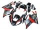 2003-2006 Black Red Aprilia RSV1000 Motorcycle Fairings