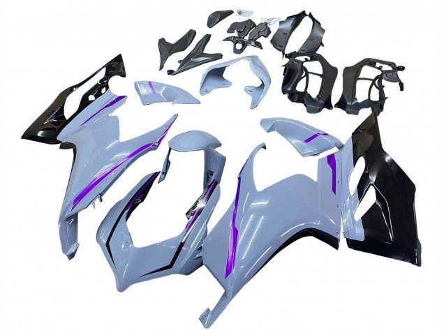 2020-2024 Glossy Grey Purple Glossy Black Ducati Panigale V2 Motorcycle Fairings