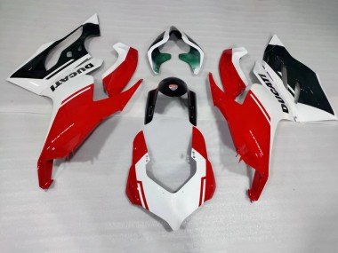 2020-2024 White Red Green Glossy Black Ducati Panigale V2 Motorcycle Fairings