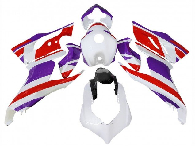 2020-2024 White Purple Red Glossy Black Ducati Panigale V2 Motorcycle Fairings