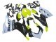 2020-2024 White Lime Green Glossy Black Stein Dinse VR 46 Ducati Panigale V2 Motorcycle Fairings