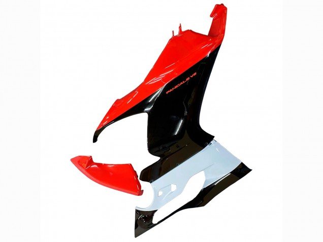 2020-2024 White Red Glossy Black Ducati Panigale V2 Motorcycle Fairing Kits