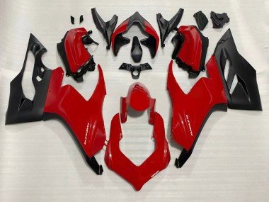 2020-2024 Red Matte Black Ducati Panigale V2 Motorcycle Fairings
