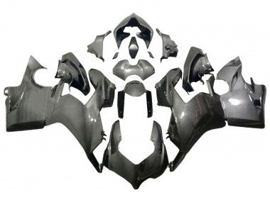 2018-2019 Black Carbon Fiber Style Ducati Panigale V4 V4S Motorcycle Fairings