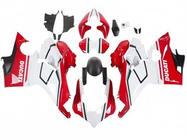 2018-2019 White Red Matte Black Ducati Panigale V4 V4S Motorcycle Fairings