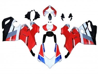 2020-2021 White Blue Red Glossy Black Ducati Panigale V4 V4S Motorcycle Fairings