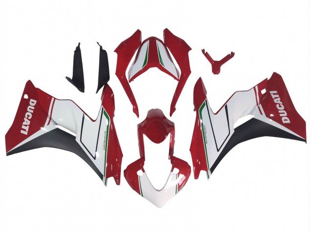 2017-2022 White Red Black Green Ducati Supersport 939/939S Motorcycle Fairings