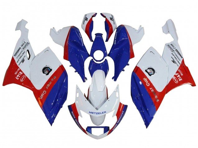 2005-2010 White Red Blue BMW K1200S Abs Fairings