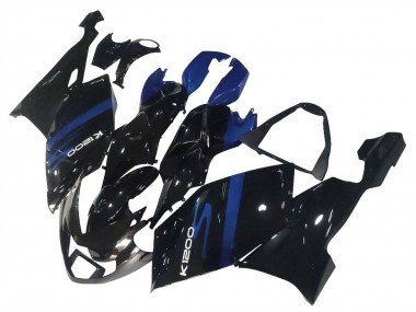 2005-2010 Blue Glossy Black BMW K1200S Motorcycle Fairings