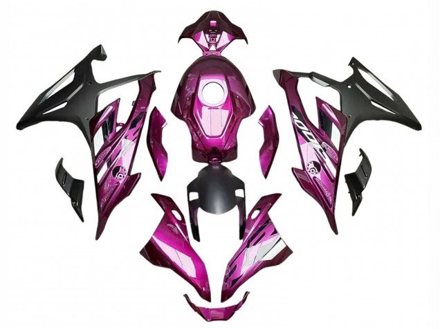 2023-2024 Purple Matte Black BMW S1000RR Motorcycle Fairings