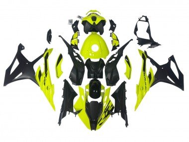 2023-2024 Yellow Black BMW S1000RR Motorcycle Fairings