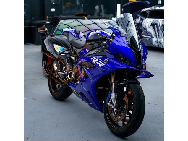 2023-2024 Glossy Dark Blue BMW S1000RR Motorcycle Fairings